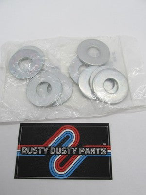 Lot of 9 Harley Davidson Genuine NOS 5/8" x 1-1/2" x 1/8" Washers 6655