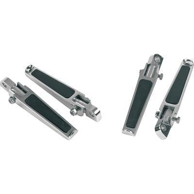 Drag Specialties Straight Male Mount for Footpegs with Rubber Inlay 19