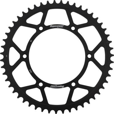 Supersprox Rear Steel Sprocket 51T Black RFE-245-51-BLK