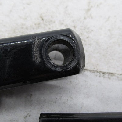 Pair of Harley OEM 83-03 Sportster Passenger Footrest Supports Black 5
