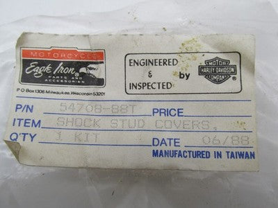 Harley Davidson Genuine NOS Chrome Rear Shock Stud Cover 54708-88T