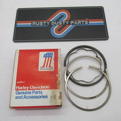 Harley-Davidson OEM NOS 55-80 1200 Big Twin +.070 Piston Ring Set 2233