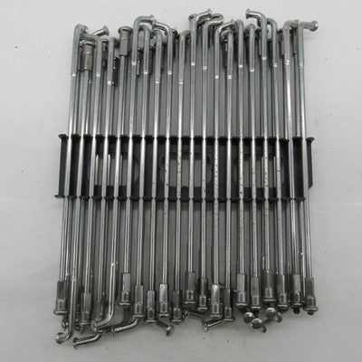 Set of 40 NOS Chrome Motorcycle Wheel Spokes Approx 8 Inch