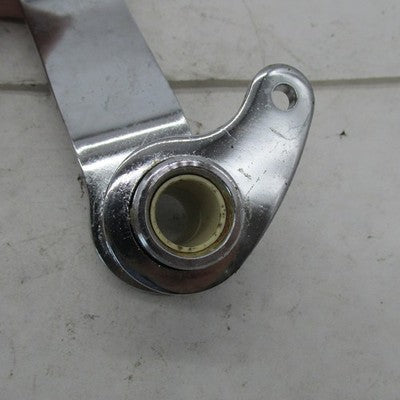 Harley Davidson OEM Chrome Rear Brake Pedal Lever w Pad Softail Deuce