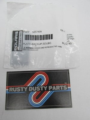 Polaris Genuine Indian Roadmaster NOS Saddlebag Backup Plate 5257409