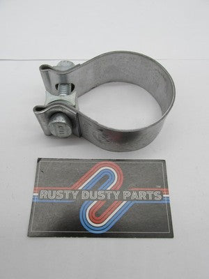 AccuSeal Motorcycle Single Bolt Exhaust Muffler Clamp Band 57.2MM