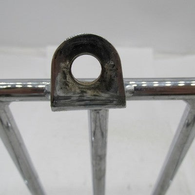 Chrome 11" x 8" Luggage Rack Carrier for Harley 02-4140