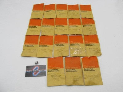 Lot of 18 Harley Davidson Aermacchi Genuine NOS Handlebar U Bolt Nuts