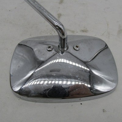 Harley Davidson OEM Right-Side Short Stem Rectangle Mirror Chrome 9187