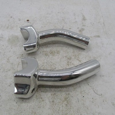 Pair of Harley Davidson Genuine NOS Polished 4.5" Pullback Handlebar R