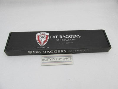 Fat Baggers NOS NIB 16" Chrome Handlebar Install Kit Touring 0662-0824