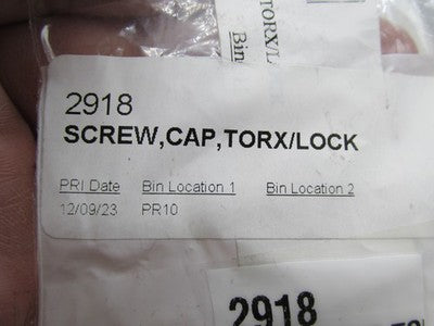 Lot of 9 Harley Davidson Genuine NOS Cap Torx/Lock Screw 2918