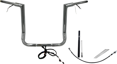 Fat Baggers, Inc. Plug & Play EZ Install 1-1/2" Flat Top Handlebar Kit 612016