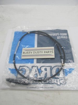 Drag Specialties NOS 4321500HE Black Vinyl Clutch Cable 0652-1415