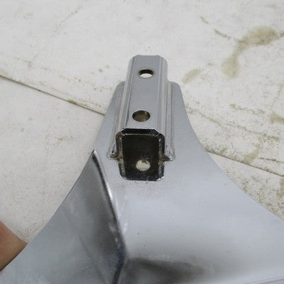 Pair Harley Chrome Rigid Sissy Bar Mounting Brackets Softail 52787-00