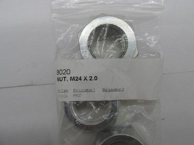 Lot of 3 Harley Davidson OEM NOS Nut M24 x 2.0 8020