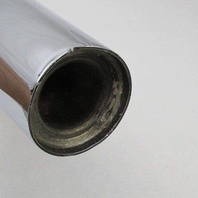 Harley OEM Chrome Front Exhaust Pipe Muffler Slip On Silencer 04-13 64