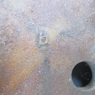 S+S OEM Vintage Harley Davidson Single Flywheel Marked 54