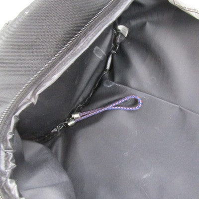 Harley-Davidson by SAC Black Canvas Sissy Bar Bag Barrel Duffel 15"x8"