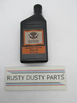 Harley-Davidson Genuine NOS Type B Fork Oil 1 Pint (.47L) 99880-73