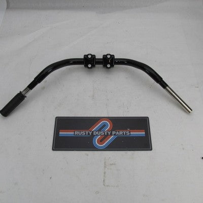 Harley OEM 7" Rise x 33" Spread Gloss Black 1.25" Fat Handlebars w/ 2.