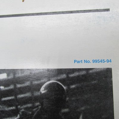 Harley-Davidson Official Factory 1993-1994 Police Models Parts Catalog