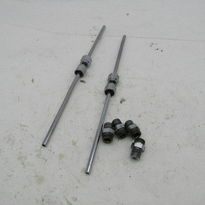 Pair of Harley OEM Rocker Box Oil Lines w/ Fittings Ironhead Sportster
