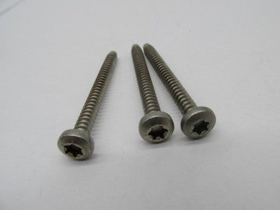 LOT of 3 Harley OEM NOS #10 x 2" Torx Pan Head Type A Tapping Screws 2