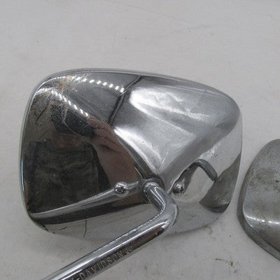 Pair of Harley OEM Police Left/Right Long Stem Flat Mirrors 91902-86A