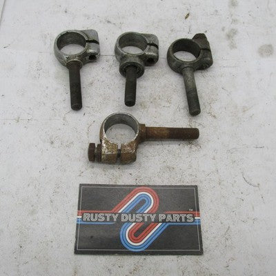 Mixed lot of 4 Triumph BSA Genuine P-Clamps Handlebar Eyebolts