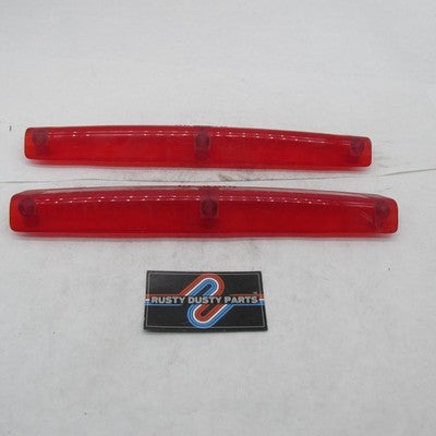 Harley Davidson Genuine Red Tour Pack Front Side Marker Light Lens 534