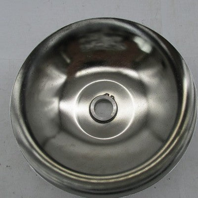 Pair of Harley-Davidson OEM 8.25" x 1" I.D. Chrome Dome Hub Cap Covers