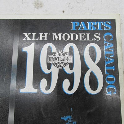 Harley-Davidson Official Factory 1998 XLH Models Parts Catalog 99451-9