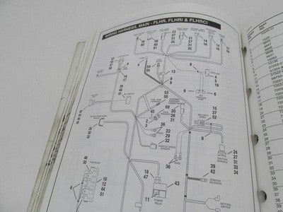 Harley-Davidson  Official Factory 2001 FLT Models Parts Catalog 99456-01