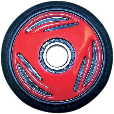 Parts Unlimited Colored Idler Wheel 165mm (No Insert) Red 4702-0033