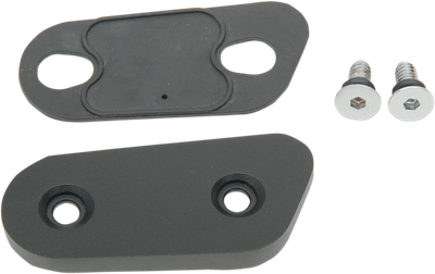 Drag Specialties Inspection Covers Black 1107-0286