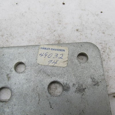 Harley OEM 75-77 FX Super Glide FXE Engine Crash Bar Support Plate 490