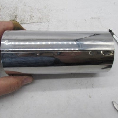 Pair of Harley Davidson OEM Chrome Cow Bells Upper Fork Slider Covers