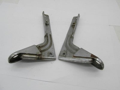 Pair of Harley OEM Panhead Shovelhead Spotlight Mounting Brackets *Cra