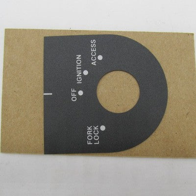 Harley-Davidson OEM NOS Ignition Switch Plate Decal 71427-93