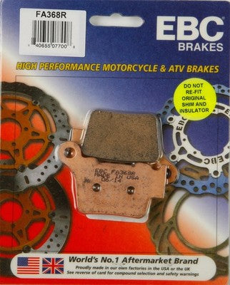 EBC R Series Long Life Sintered Brake Pads FA368R