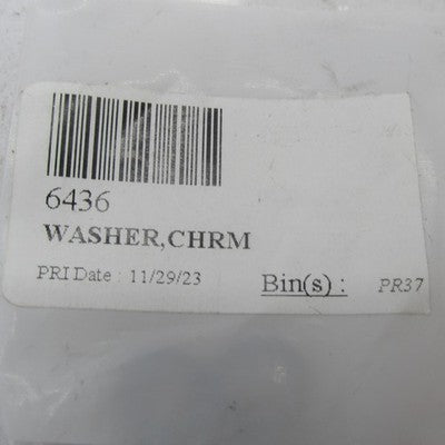 Lot of 4 Harley-Davidson OEM Washers Chrome 6436