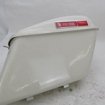 Harley OEM 1980 FL/FLH 80ci Shovelhead White Fiberglass Right Saddleba
