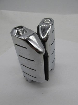 Harley Touring Softail Dyna Chrome Rider Highway Pegs w/ Swept Back Mo