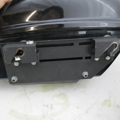 Pair of Harley OEM Softail Hard Bubble Willie G Locking Saddlebags Viv