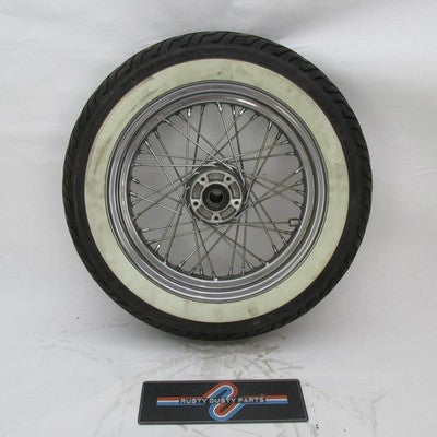 Harley OEM 00-07 Touring 16x3" 40-Spoke Front Wheel 1" Axle Dual Disc