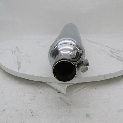 Harley OEM Chrome Right Side Single Slip On Exhaust Muffler Touring 65