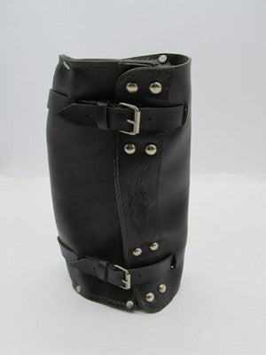 Harley Davidson Fork Bag with Harley Wings Logo Synthetic Leather 10"X