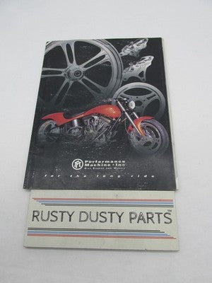 Performance Machine Harley Davidson Disc Brakes and Wheels Parts Catal
