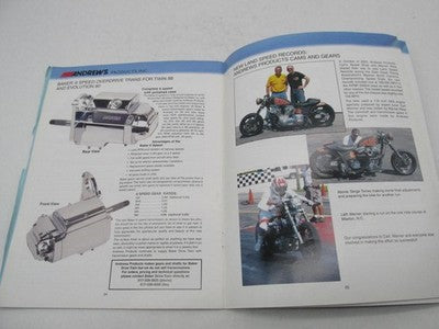 Andrew's Harley Davidson High Performance Cam's & Gears Product Catalo